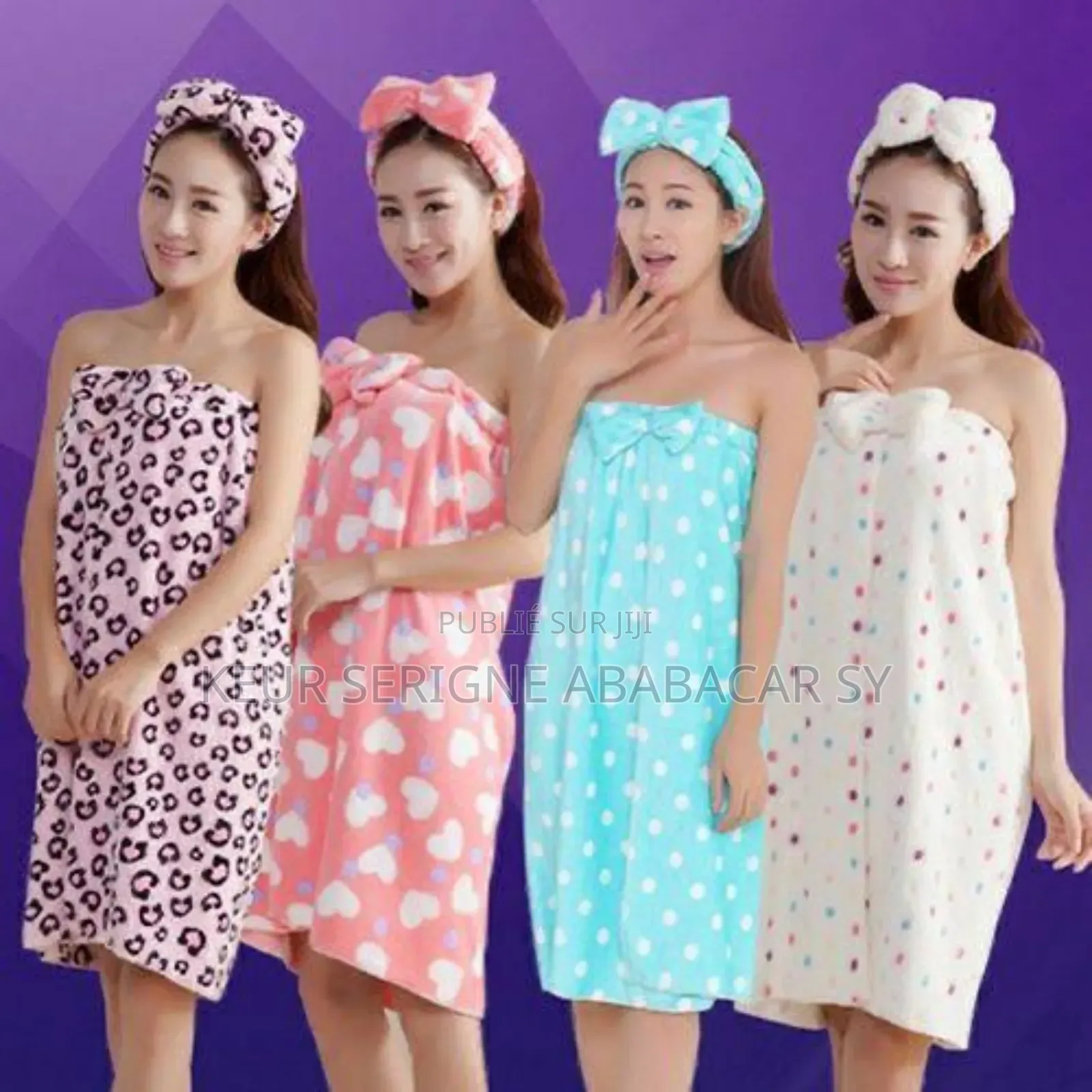 Serviette Avec Bandeau Taille Standard L ; Xl ; XXL