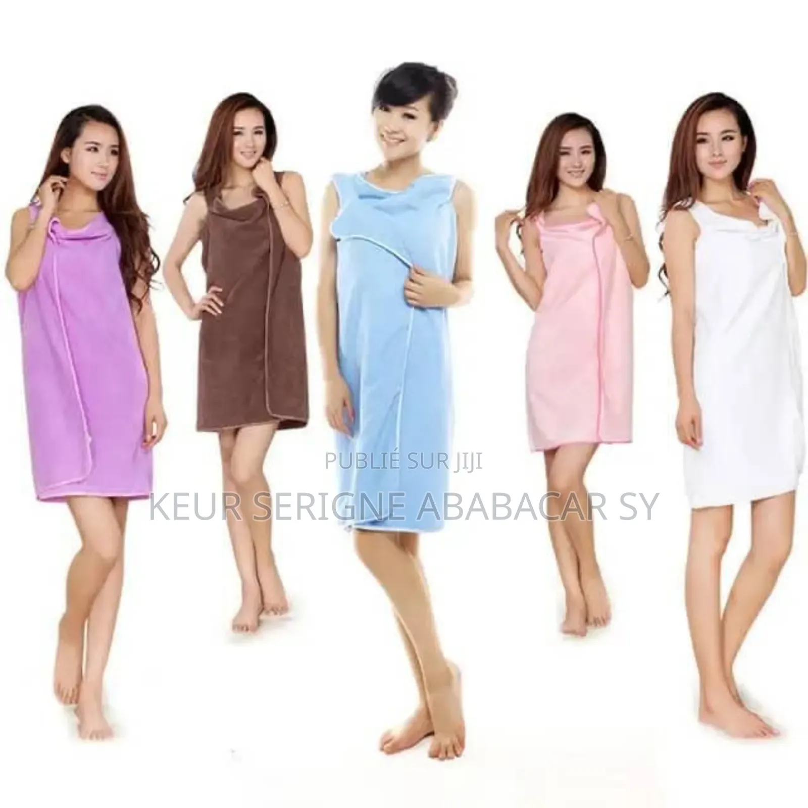 Serviette De Bain, Peignoir Absorbant Doux