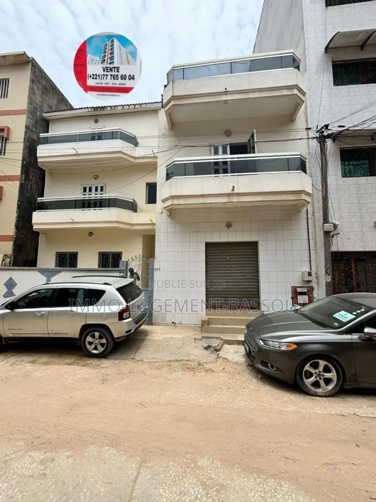 6chbre Maison de ville/terrasse dans , Mermoz Sacré-Cœur à Vendre