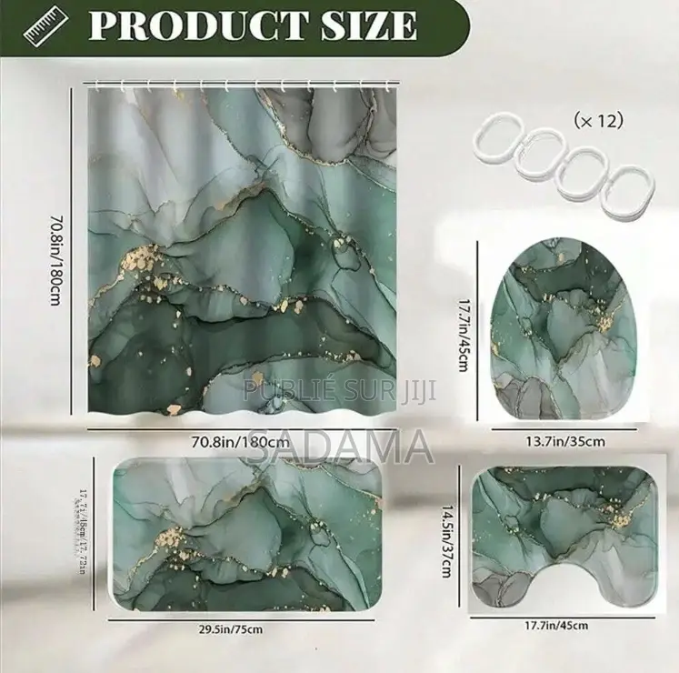 Ensemble 4 Pièces Pour Salle De Bain