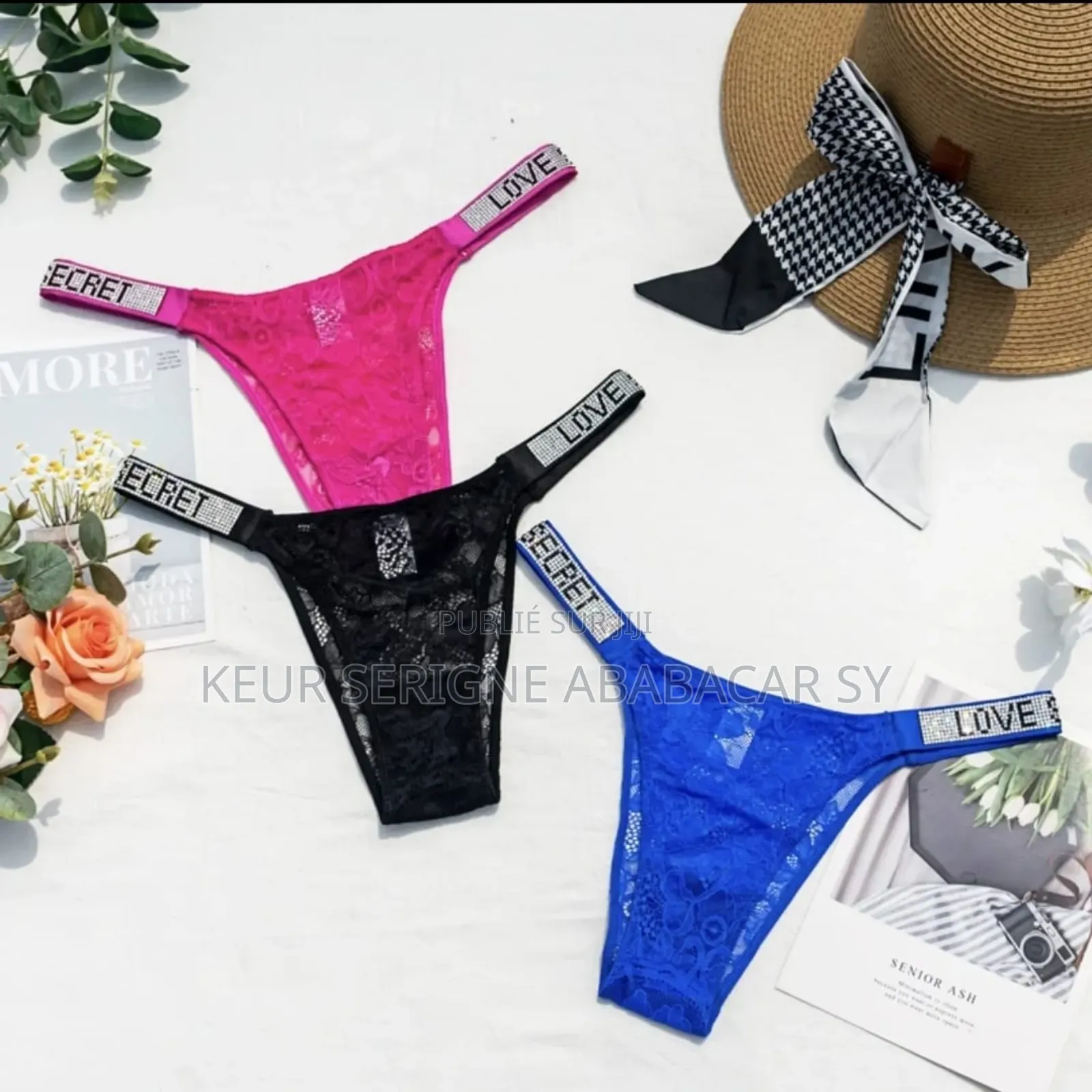 Slip V LOVE Qualité Originale Tailles Standard