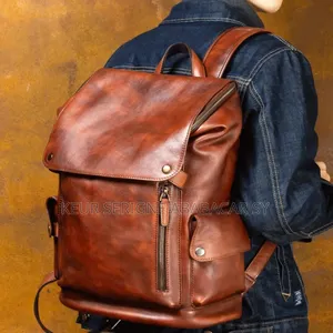 Photo - Sac À Dos en Cuir