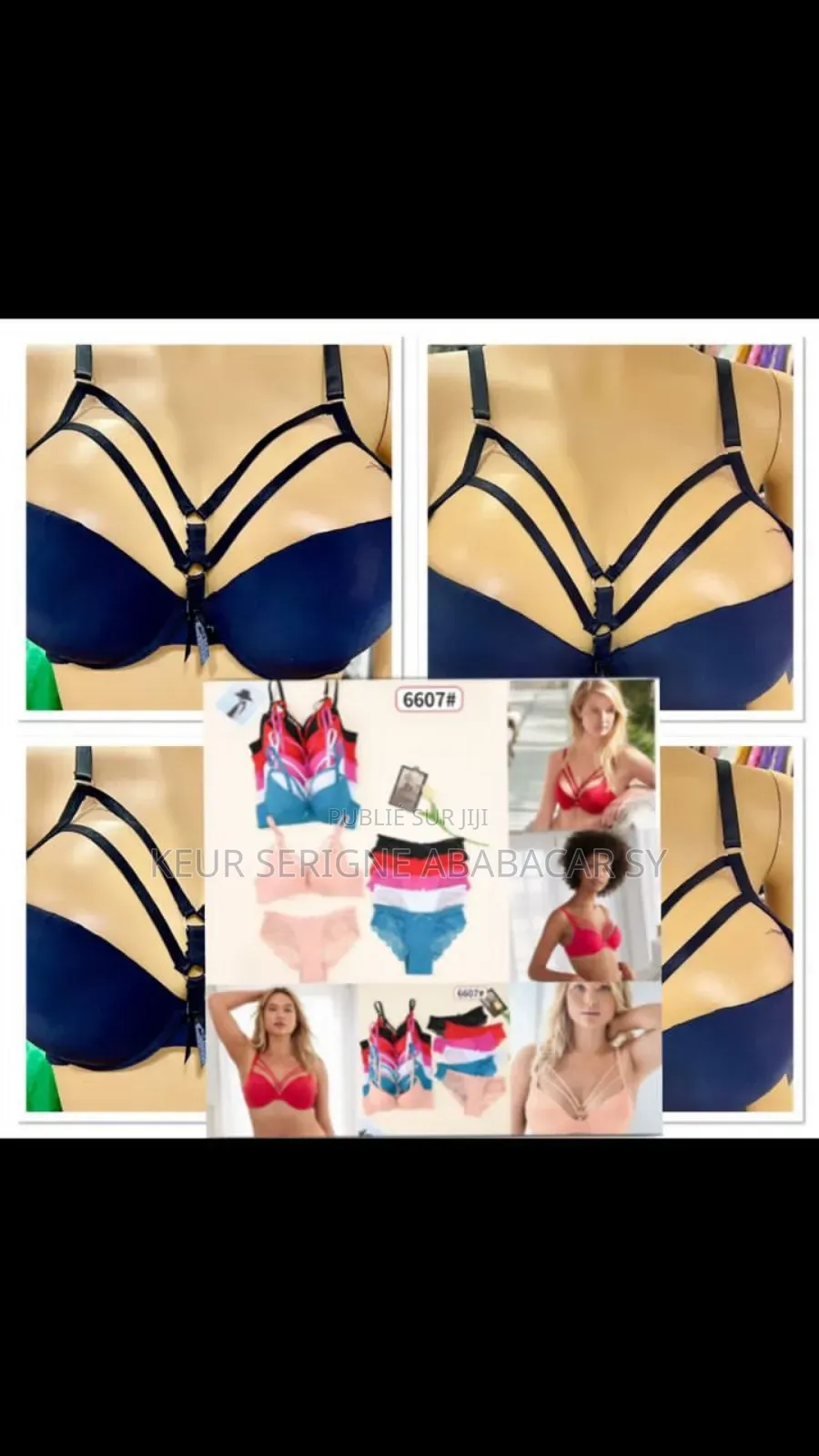 Ensemble Silip Et Soutient Croisé