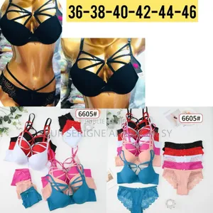 Ensemble Silip Et Soutient Croisé