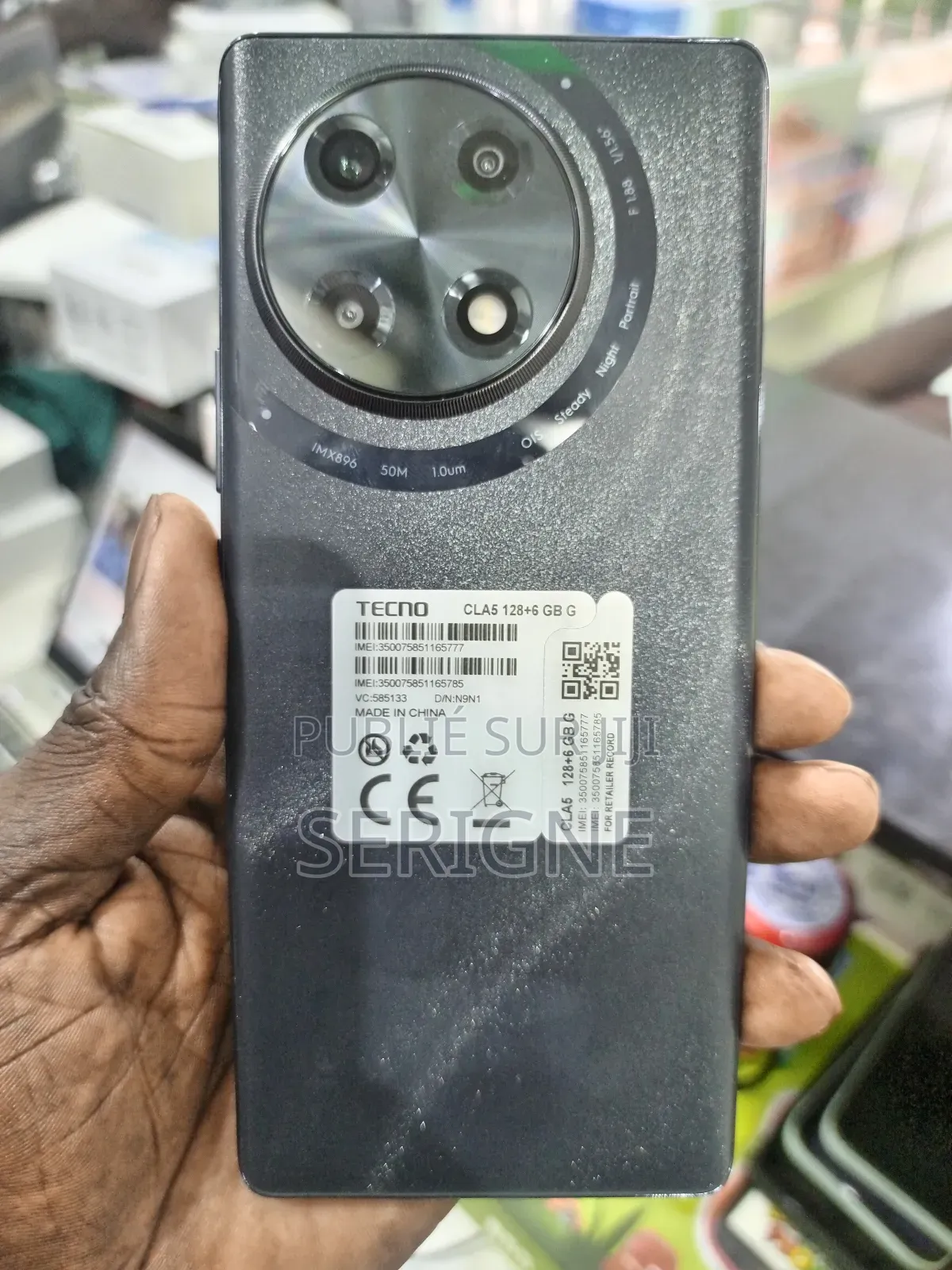 New Tecno Camon 30 256 GB Noir