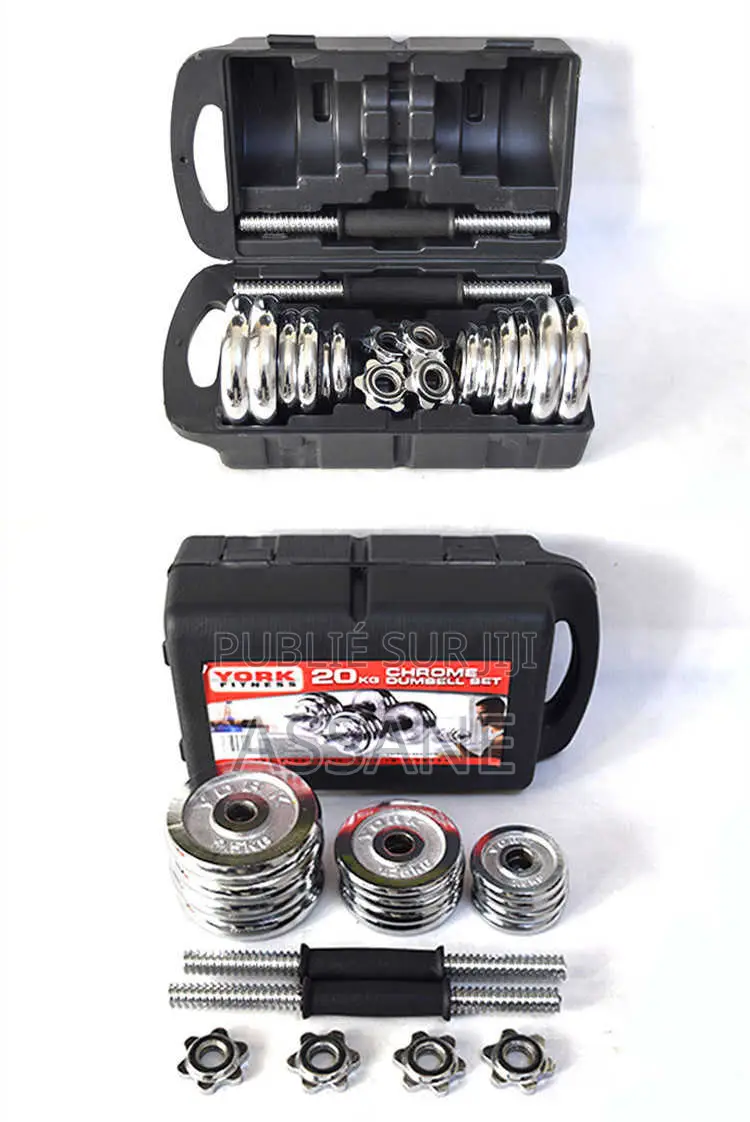 Kit Haltère 20kg Neuf