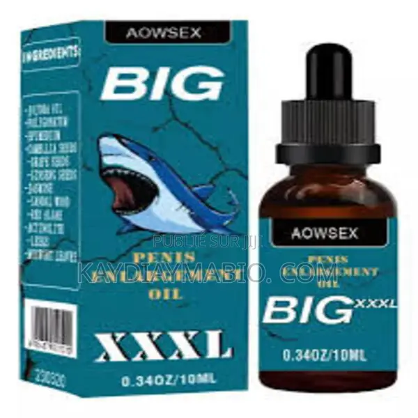 Huile AOWSEX BIG XXXL d'Agrandissement Et d'Eerection Pnis