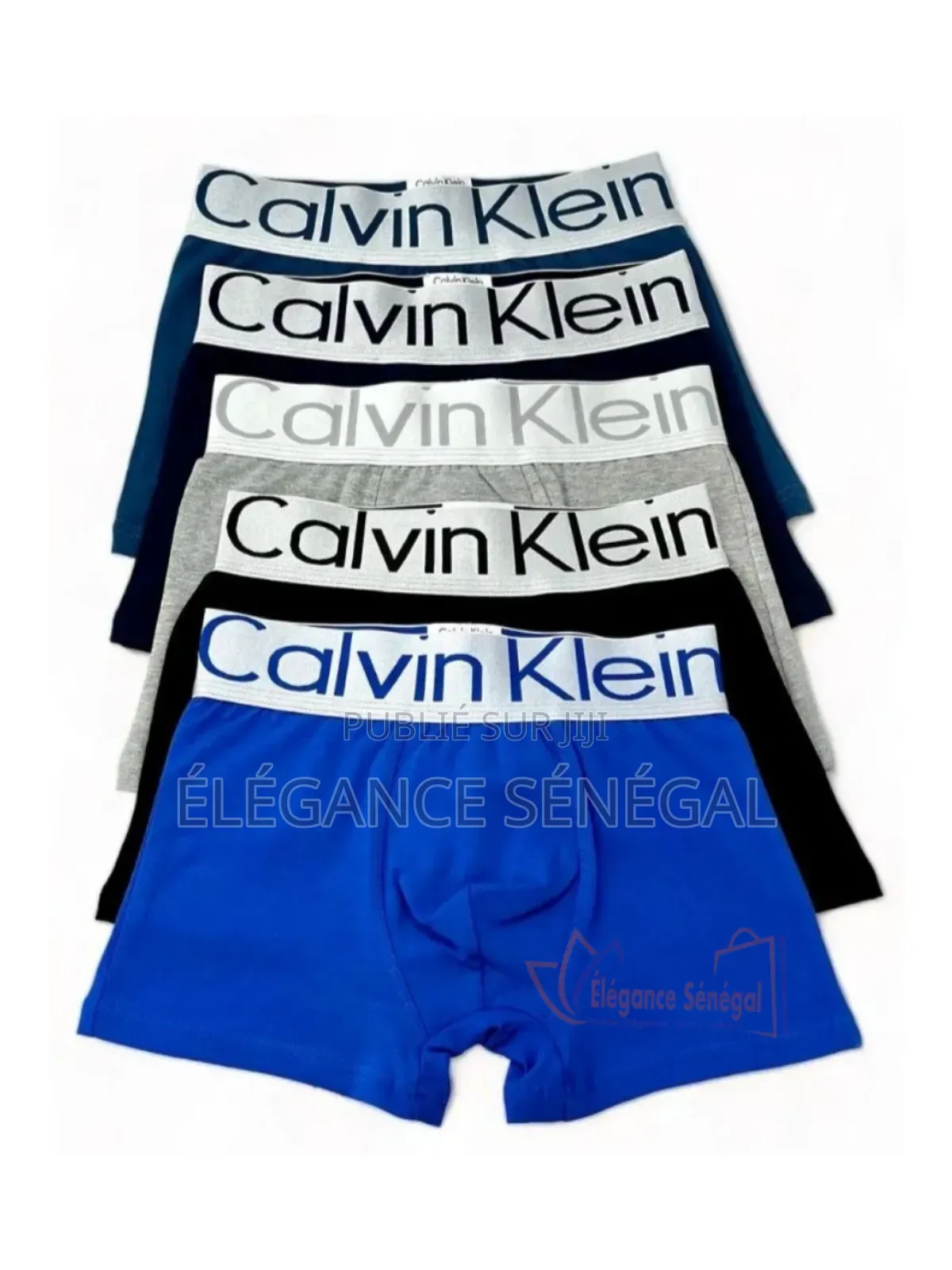 Lot De 5 Caleçons Boxers Calvin Klein Original Hommes Dakar