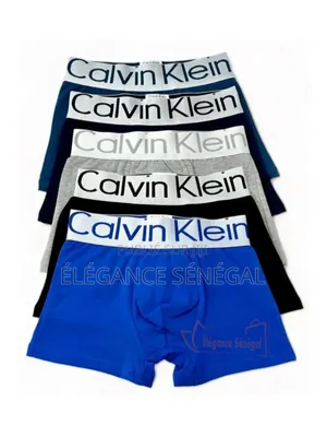 Lot De 5 Caleçons Boxers Calvin Klein Original Hommes Dakar