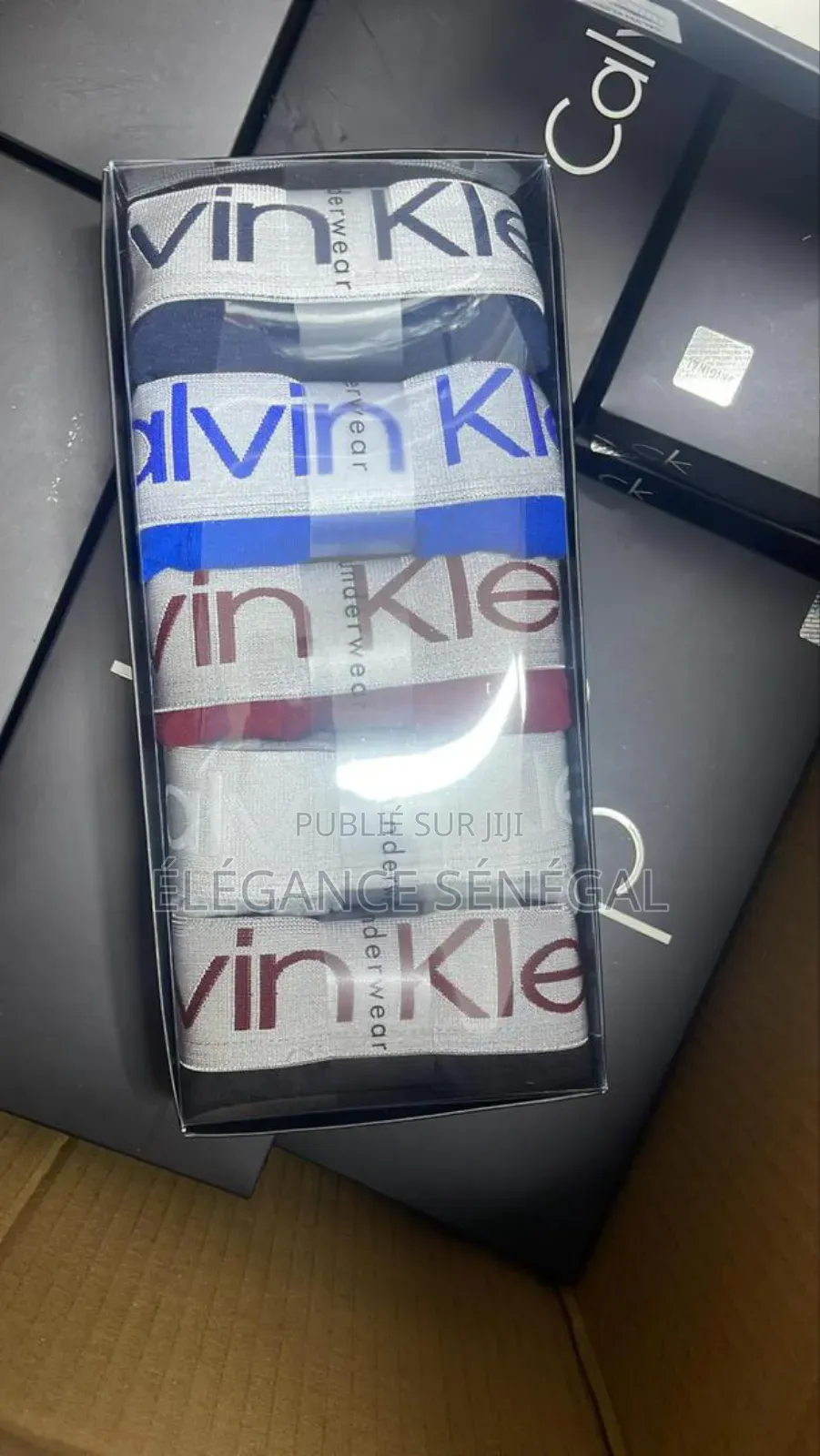 Lot De 5 Caleçons Boxers Calvin Klein Original Hommes Dakar