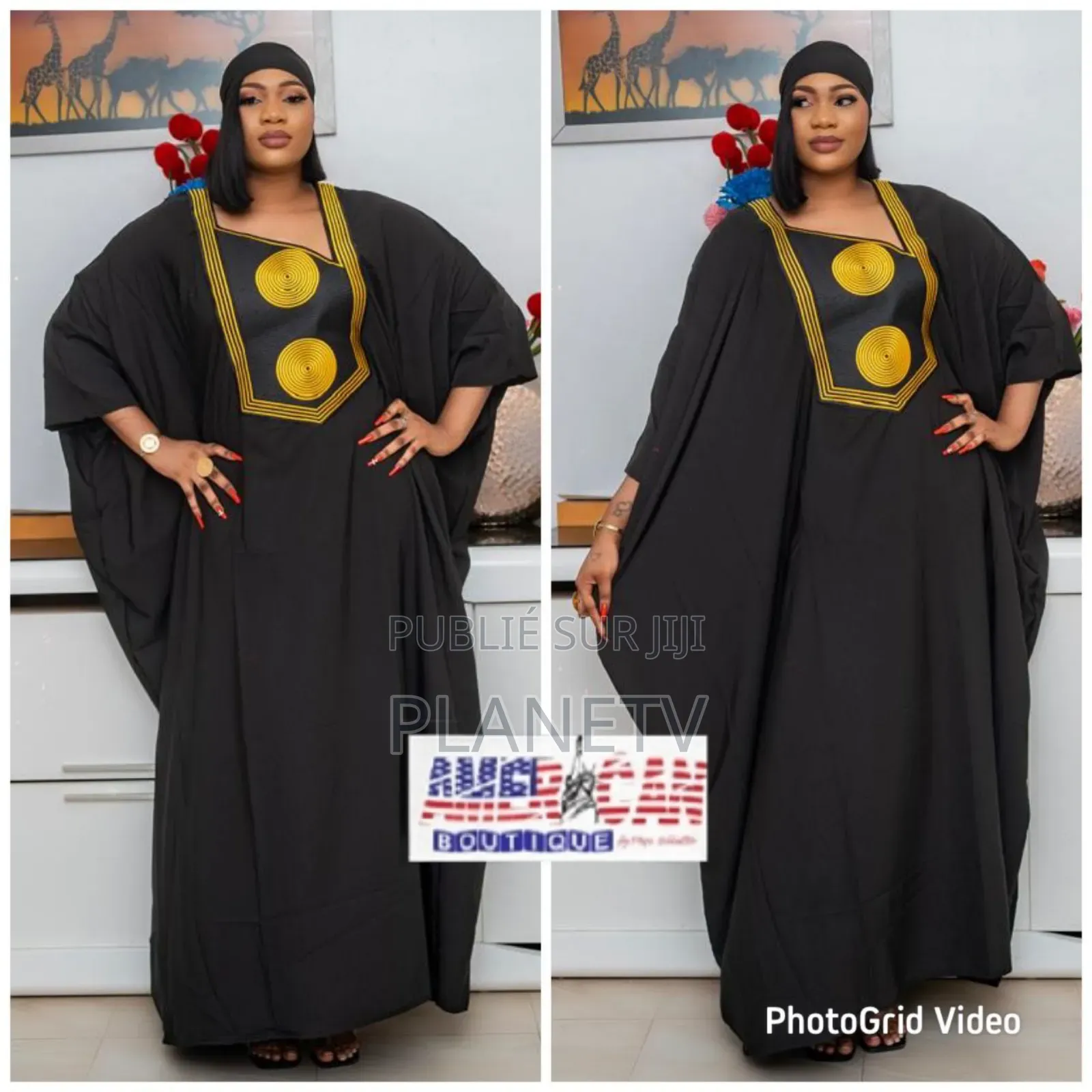 Boubou Traditionnelle Femme Africaine Disponible Ab