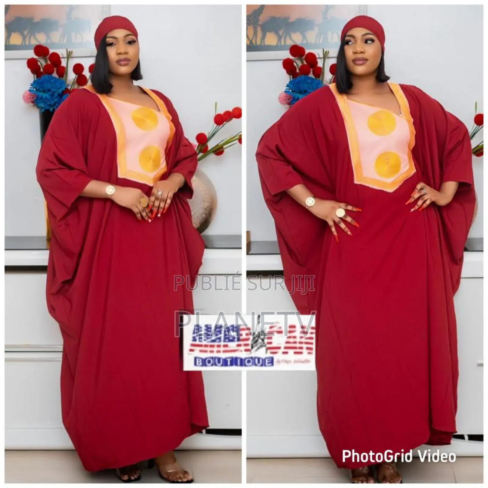 Boubou Traditionnelle Femme Africaine Disponible Ab