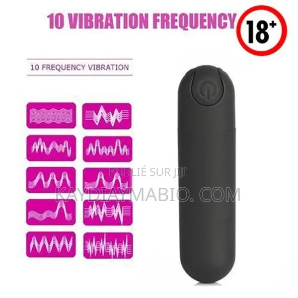 Viibromasseur Rechargeable USB - 10 Vitesses - Noir