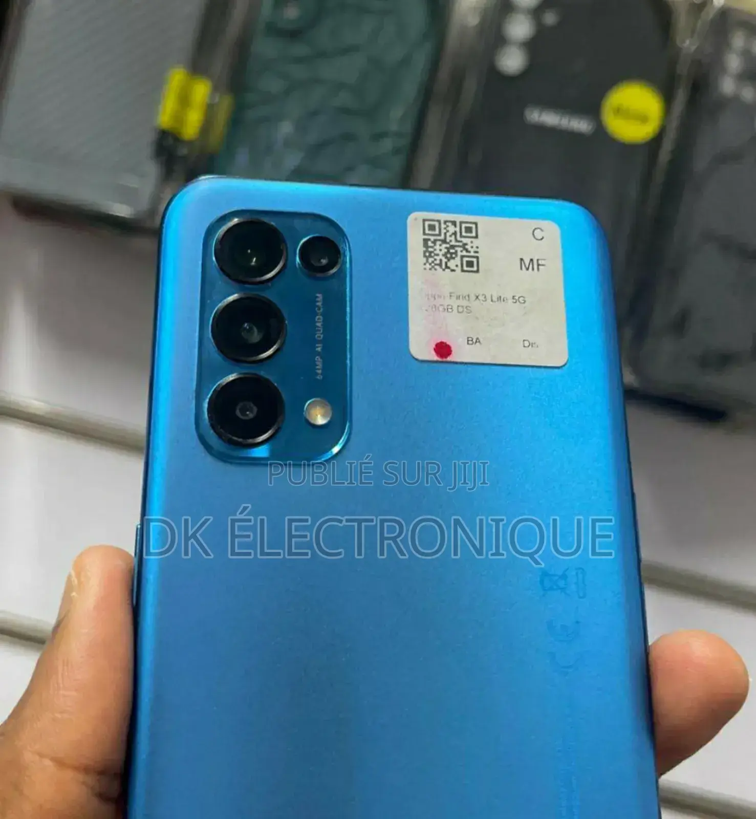 Oppo Find X3 Lite 128 GB Bleu