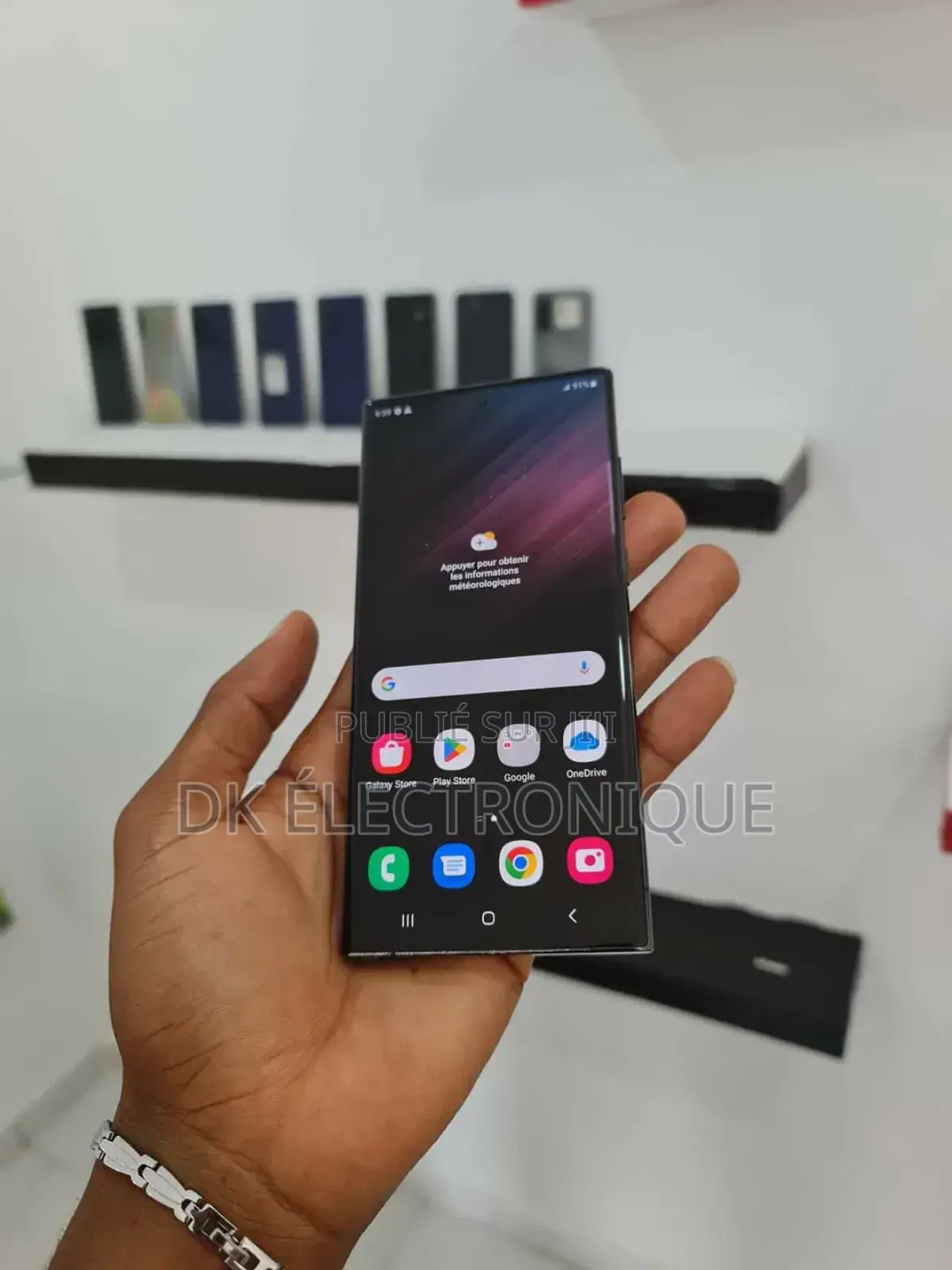 Samsung Galaxy S22 Ultra 256 GB Noir