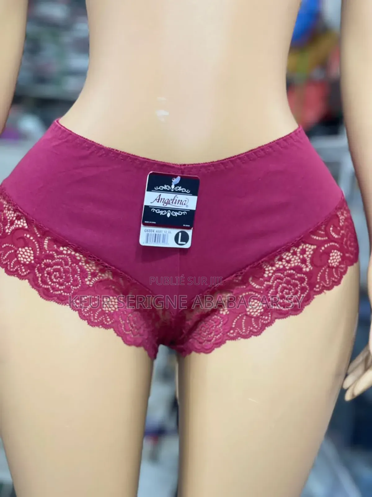 Boxer Coton Avec Brodé