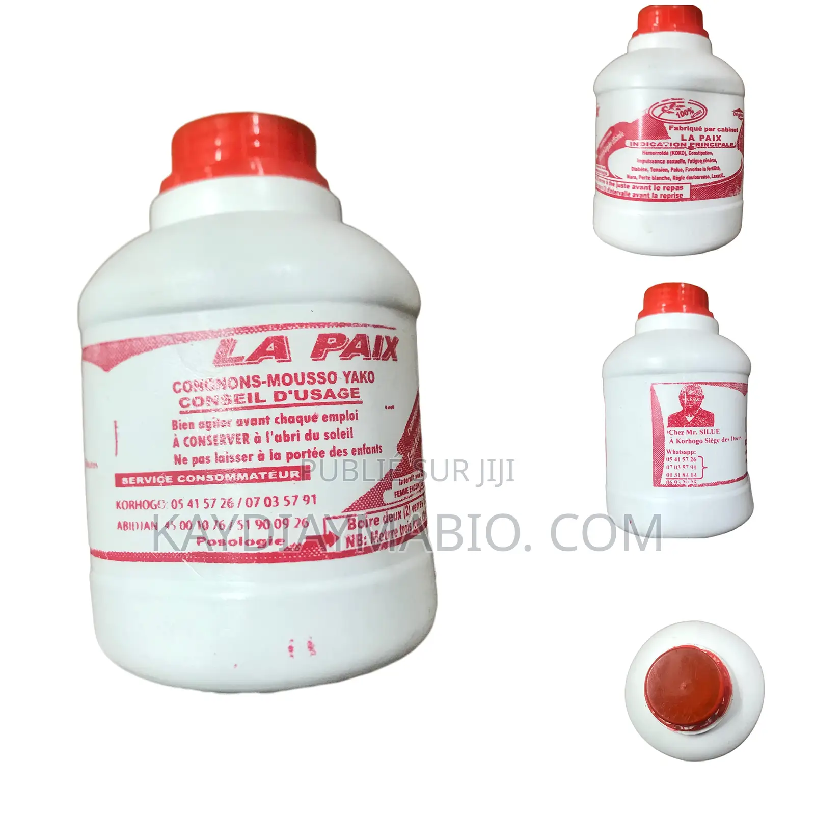 LA PAIX CONGNONS MOUSSOS ( Aphrodisiaque Et Traitement