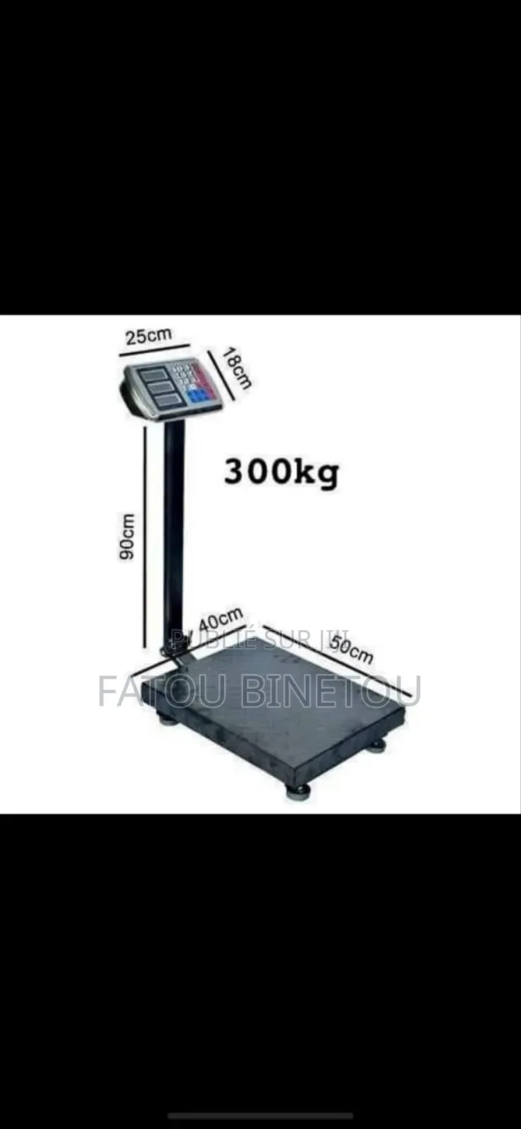 Balance Électronique Pliable