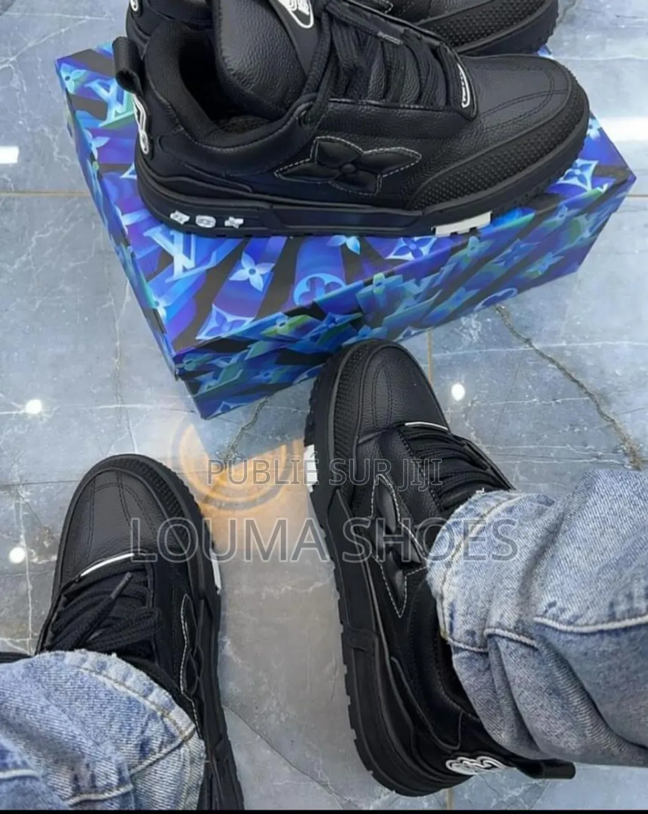 Original Louis Vuitton Skate Sneaker
Black