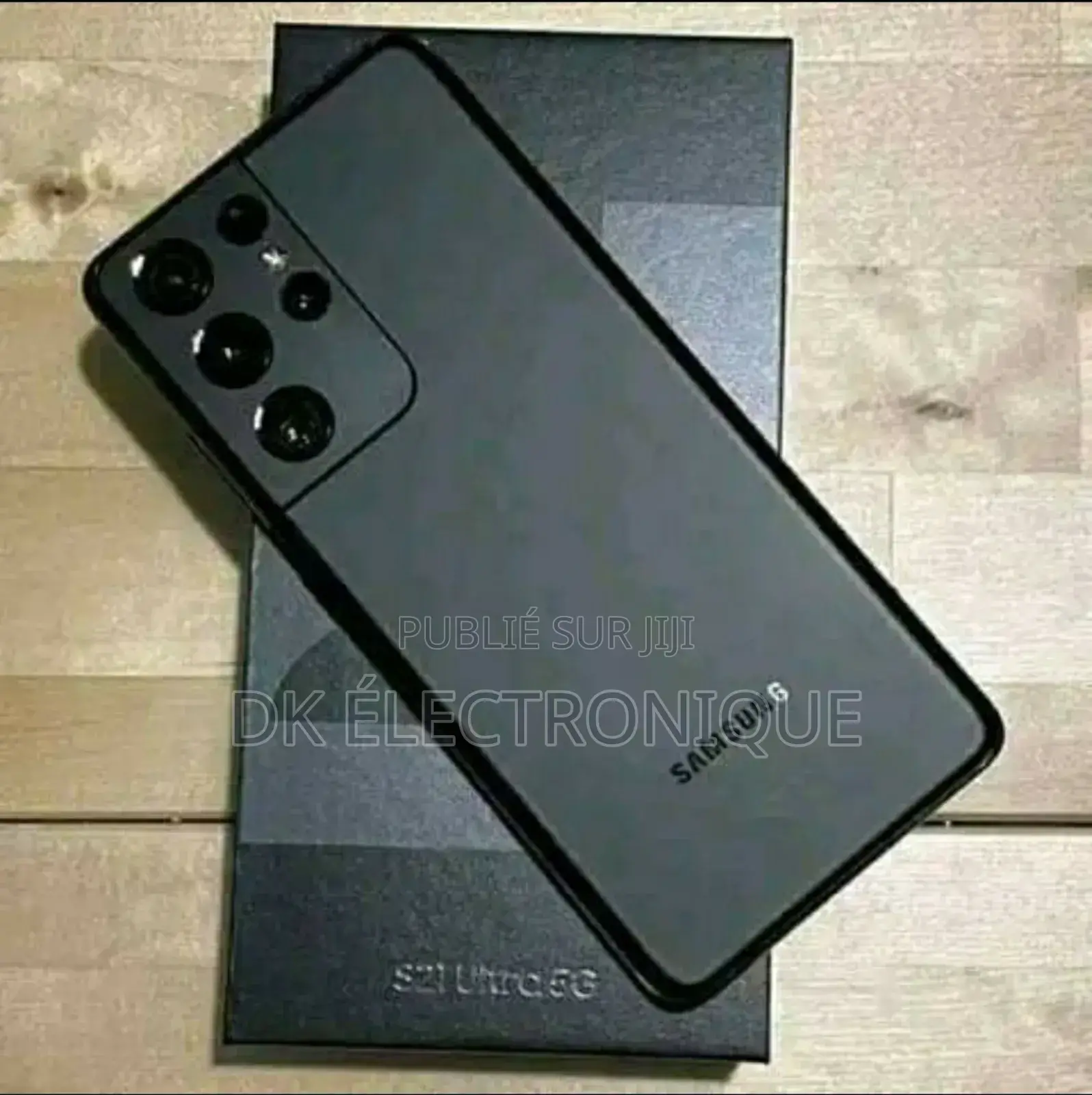 New Samsung Galaxy S21 Ultra 5G 256 GB Noir