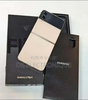 New Samsung Galaxy Z Flip4 128 GB Doré