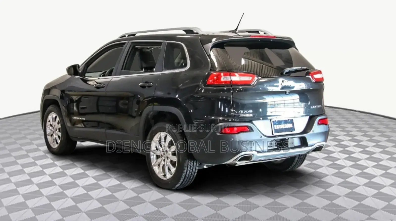 Jeep Cherokee Limited 4x4 2017 Noir