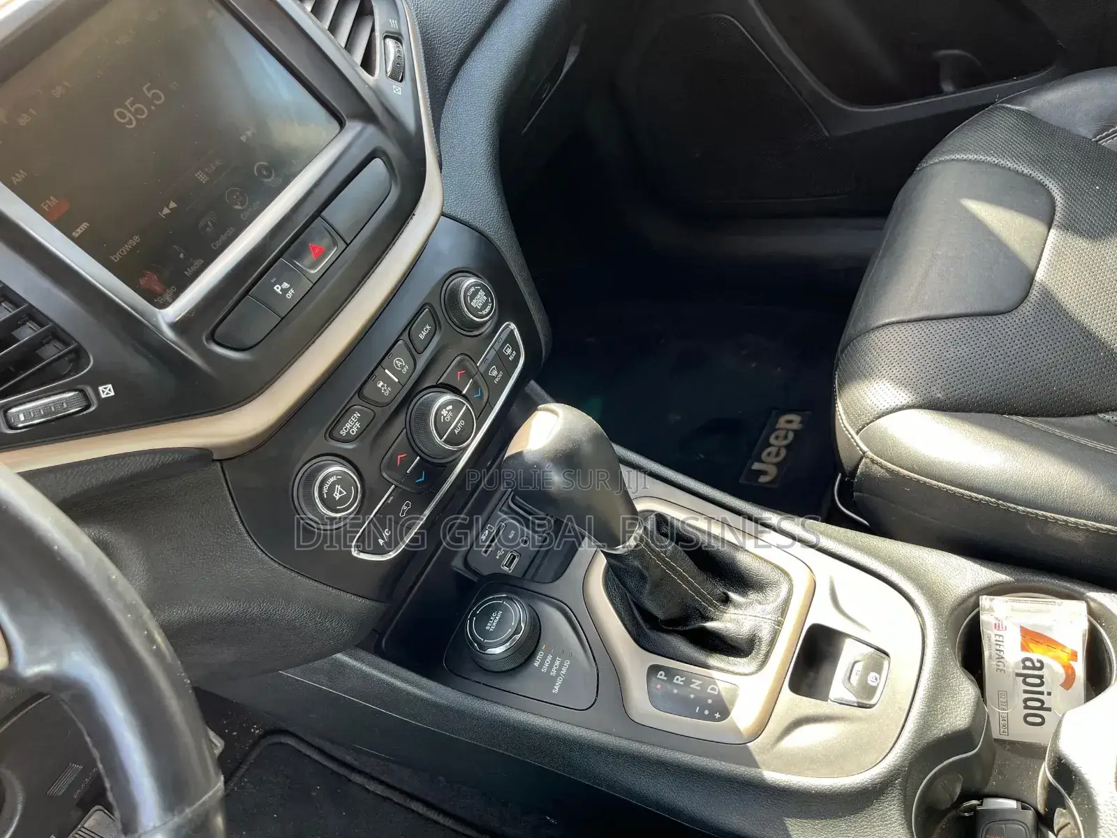 Jeep Cherokee Limited 4x4 2017 Noir