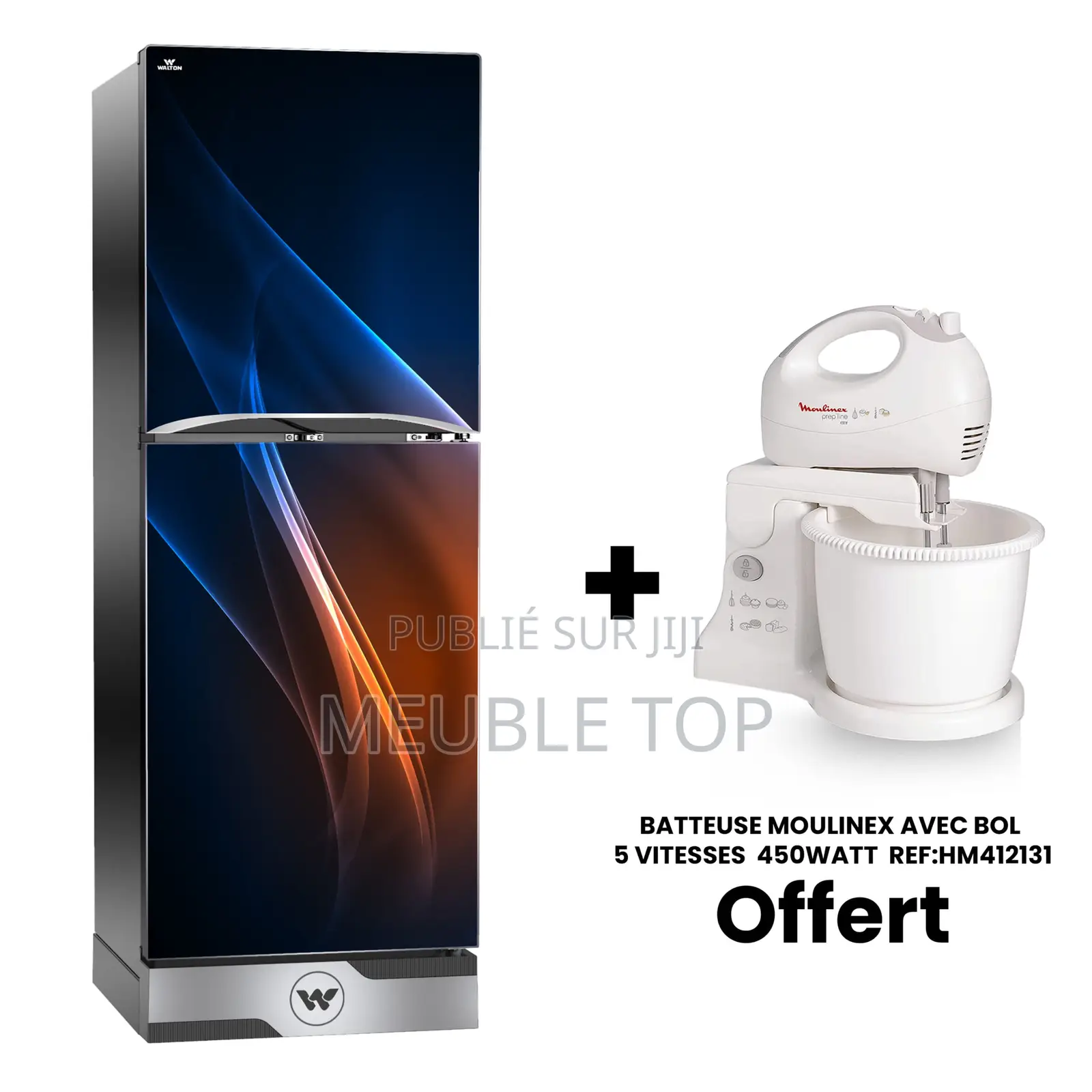 Réfrigérateur + Batteuse