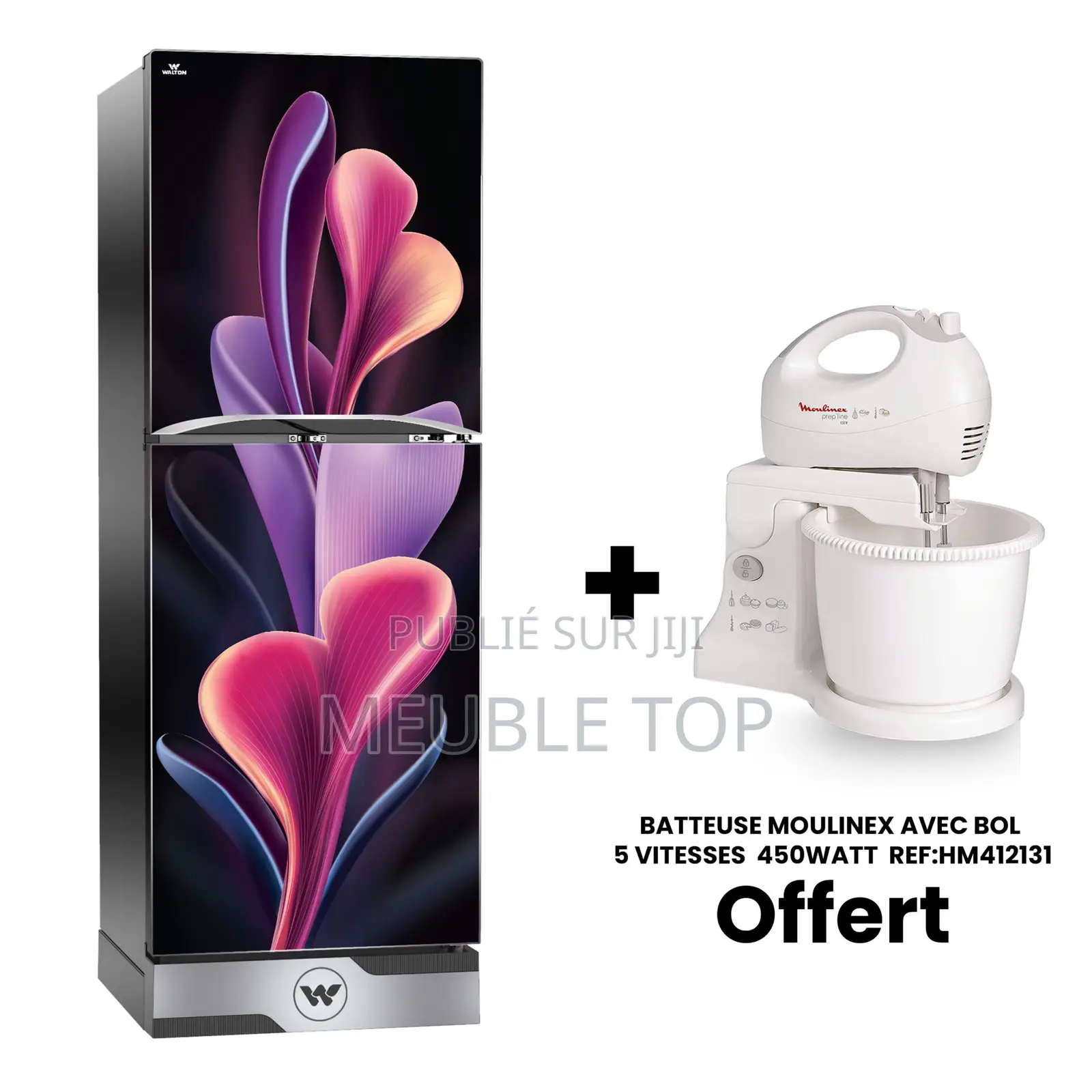 Réfrigérateur + Batteuse