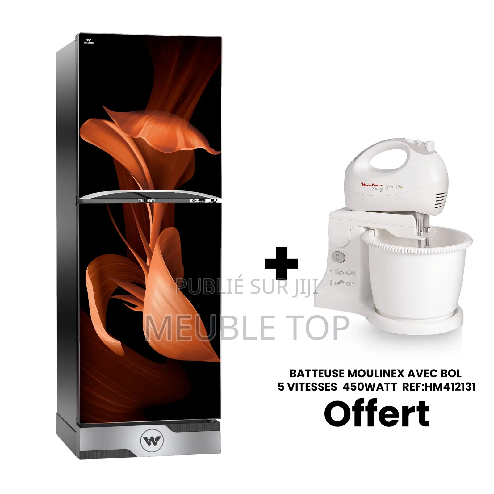 Réfrigérateur + Batteuse