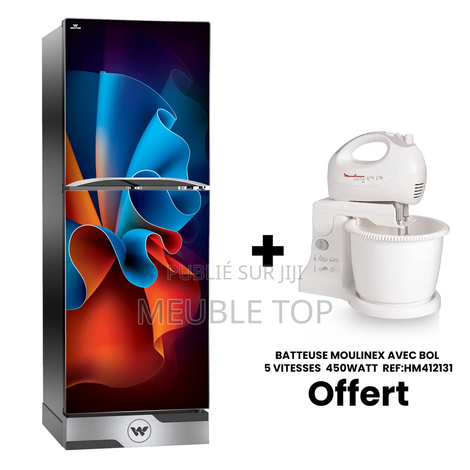 Réfrigérateur + Batteuse