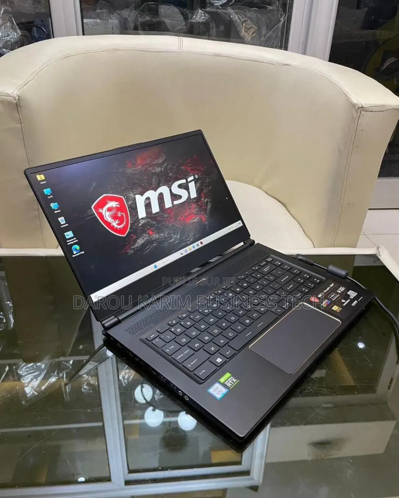 New Ordinateur Portable MSI WS66 10TMT 32GB Intel Core I7 SSD 1T