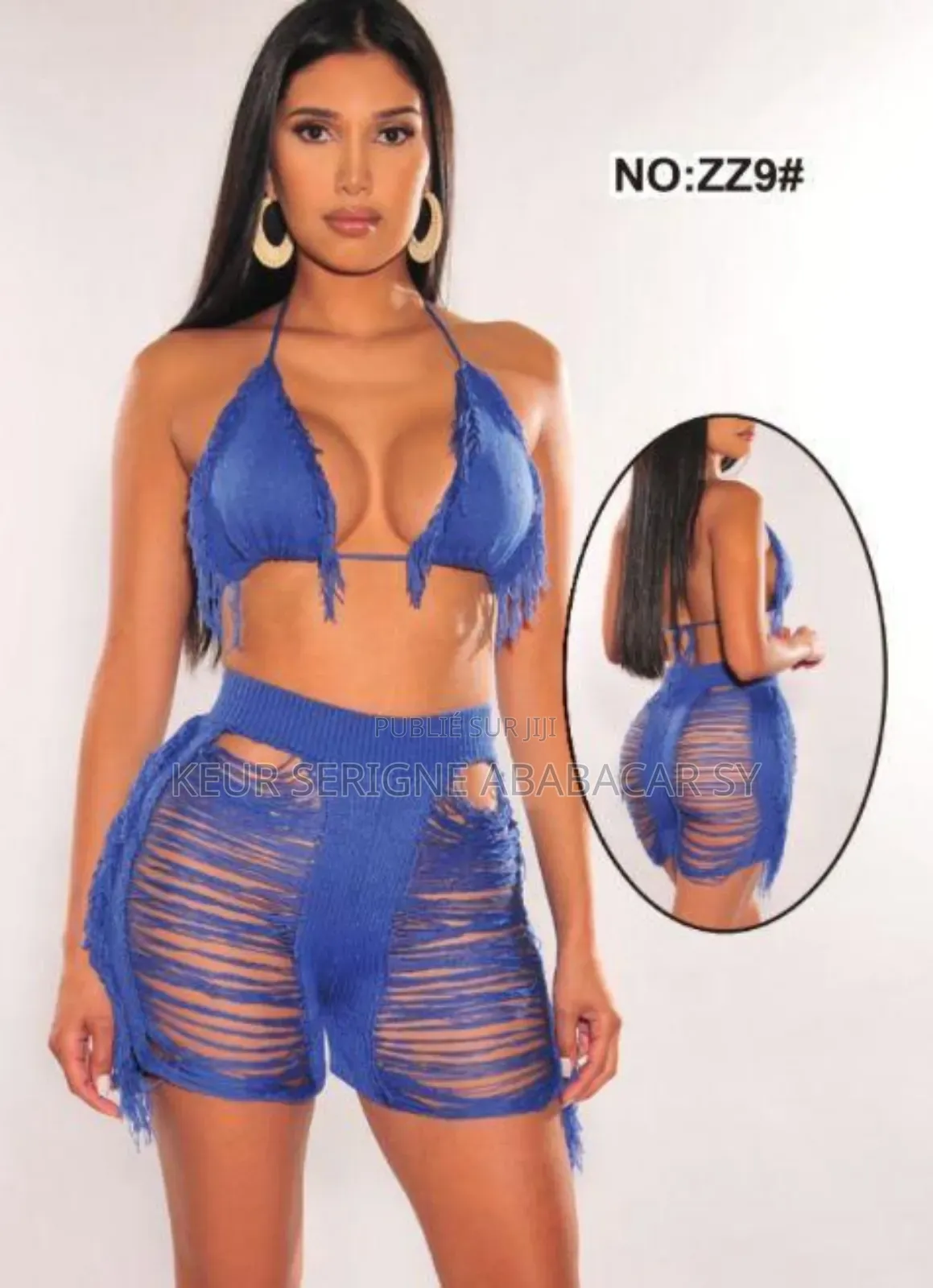 Ensemble Maille Coton Très Sexy Et Très Classe