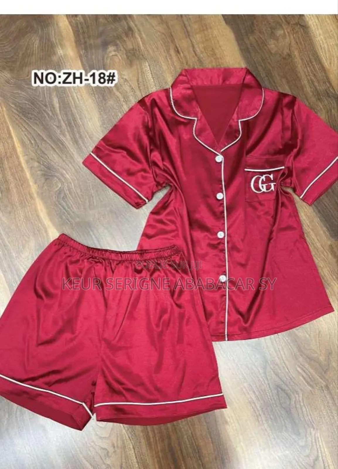 Pyjama Modèle Court 
Taille Standard