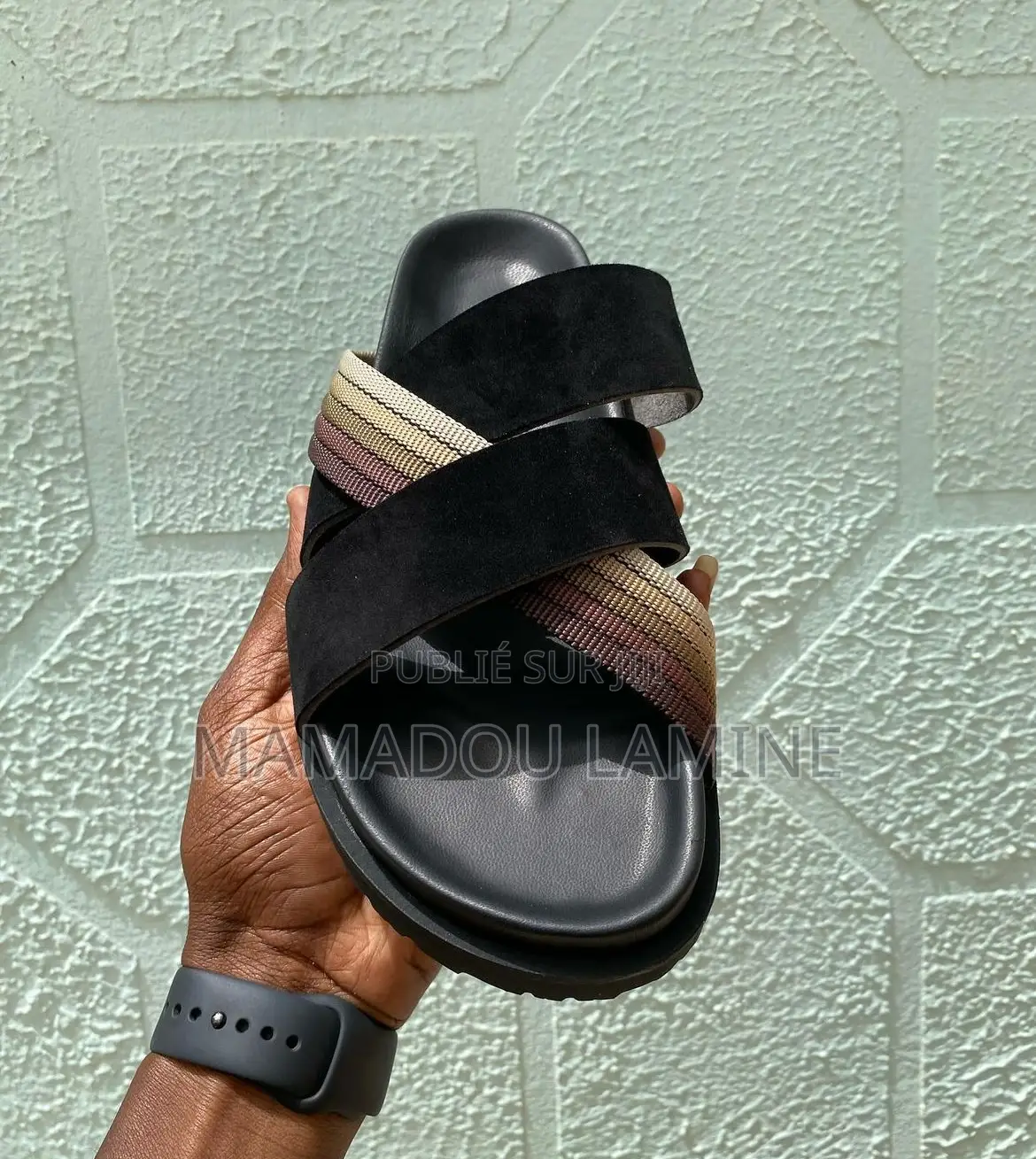 Sandales Orthopédiques en Daim