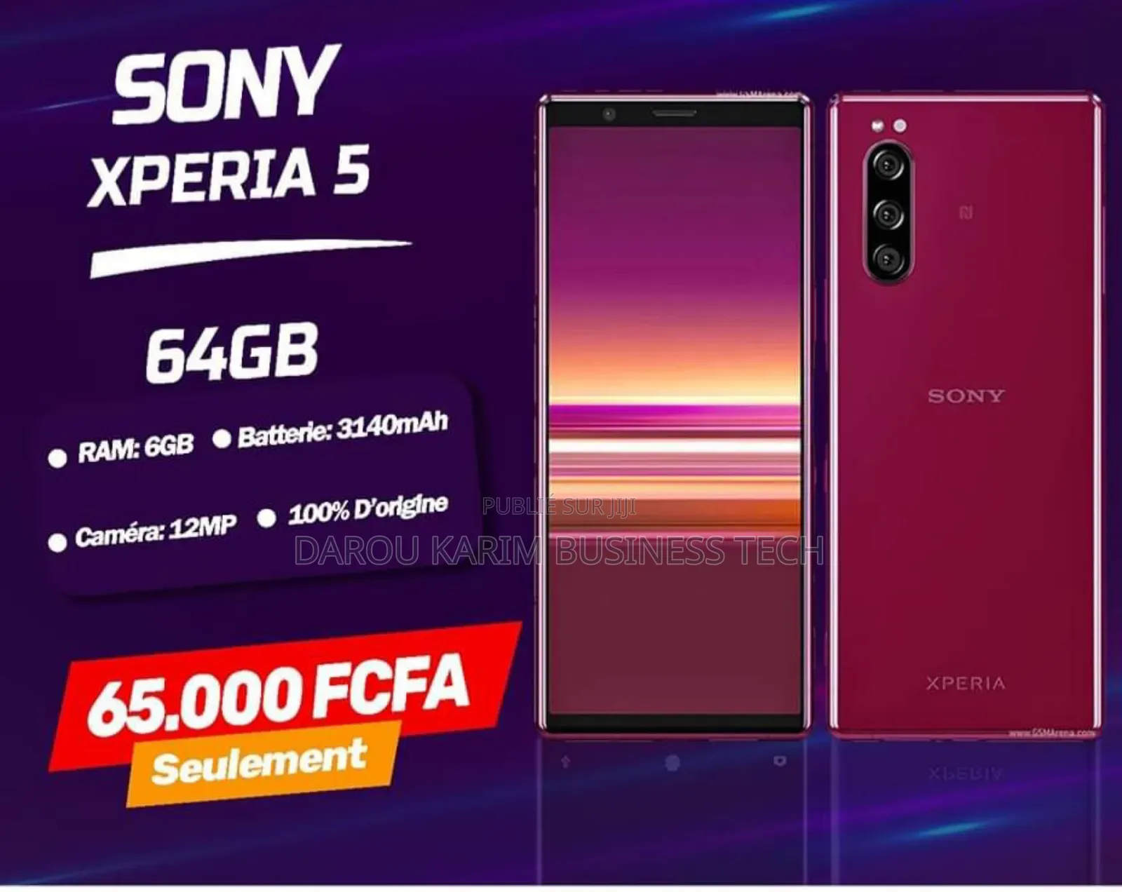 New Sony Xperia 5 IV 128 GB Autre