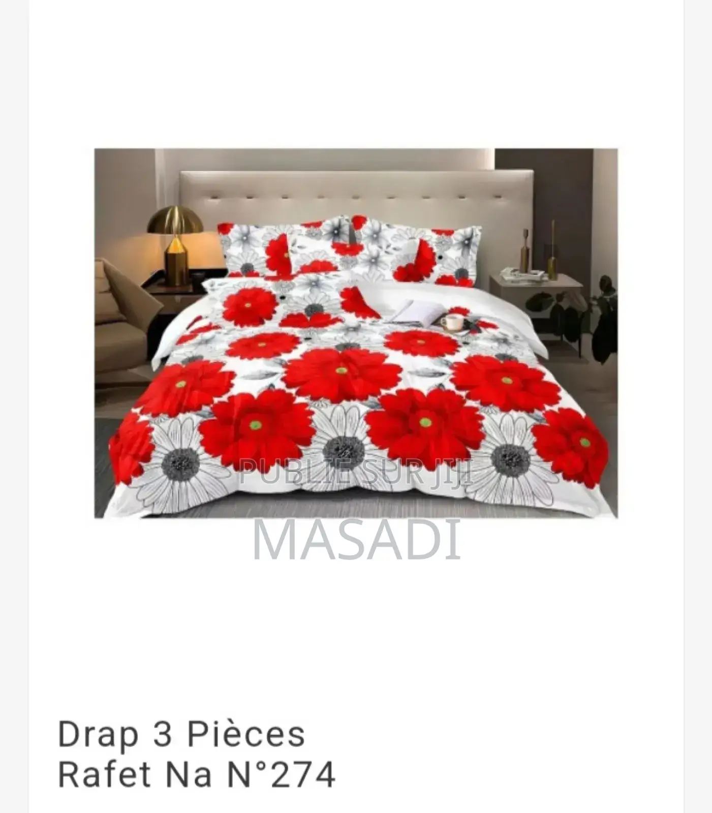 Draps 3 Pièces