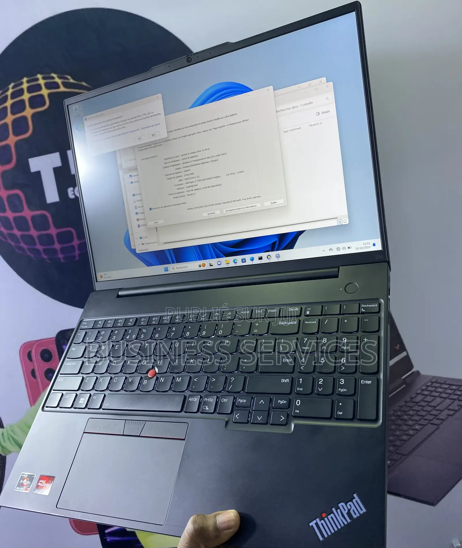 New Lenovo ThinkPad E16 G1 16GB Intel Core I7 SSD 1T