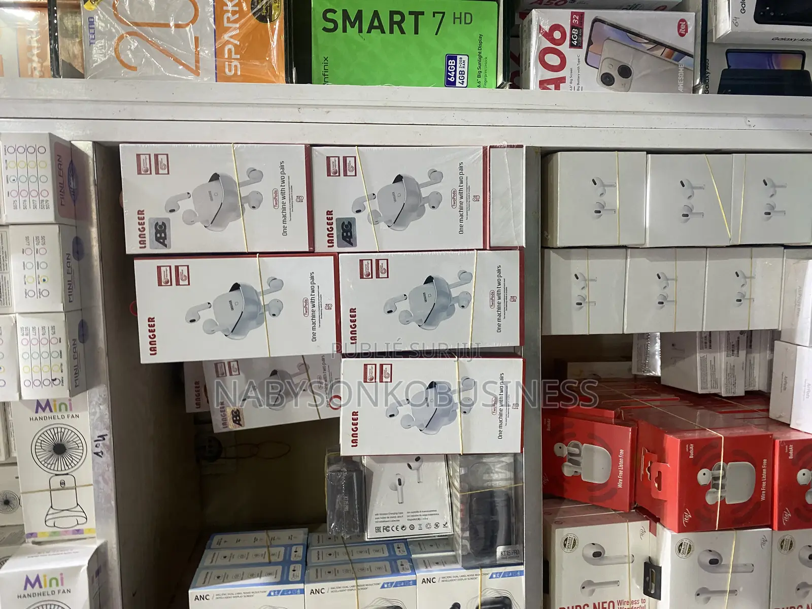 Airpods De Qualité Avec 4 Oreillettes