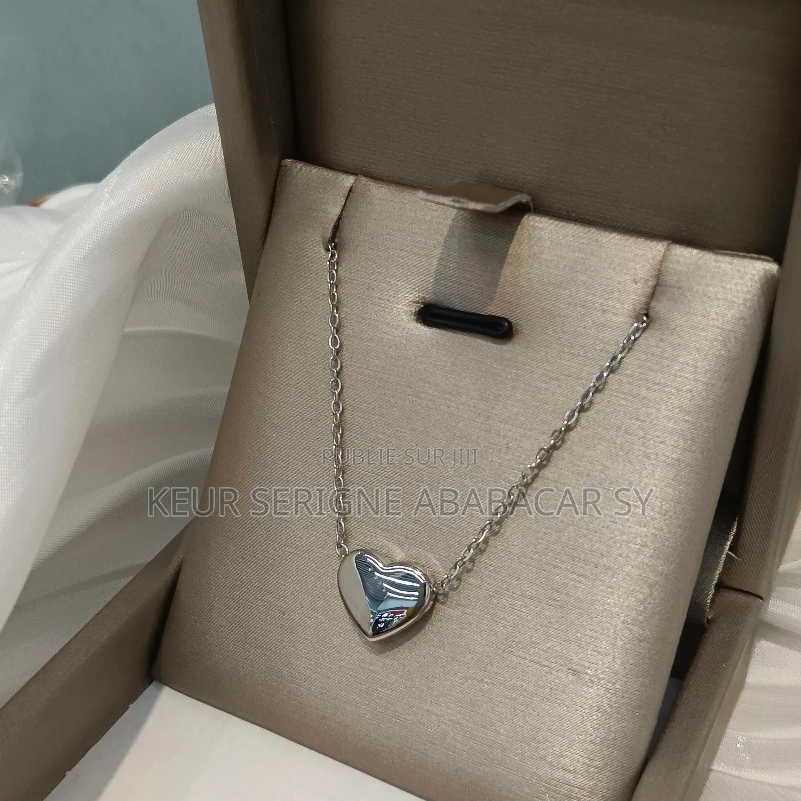 Ensemble Collier Avec Coeur