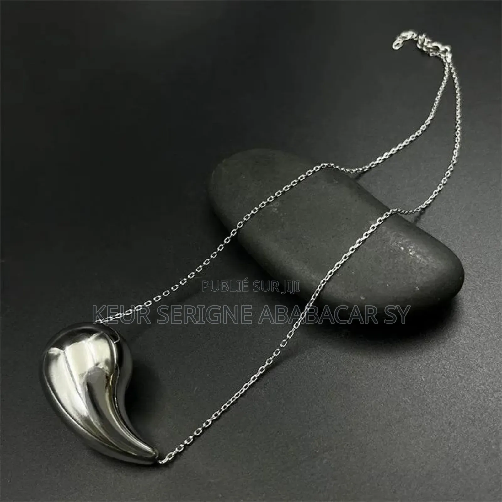 Ensemble Collier Avec Coeur