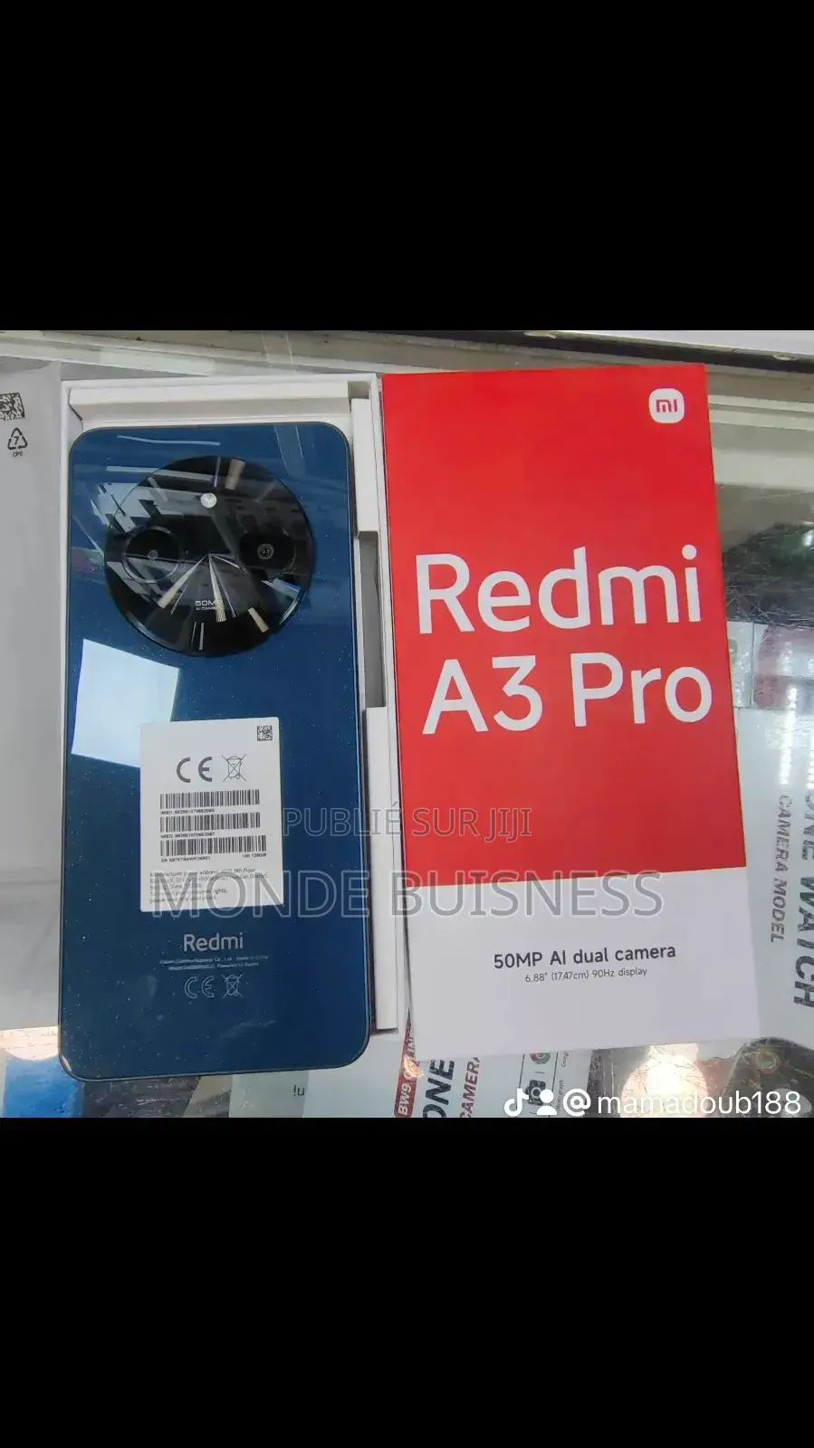 New Xiaomi Redmi A3 Pro 128 GB Rouge
