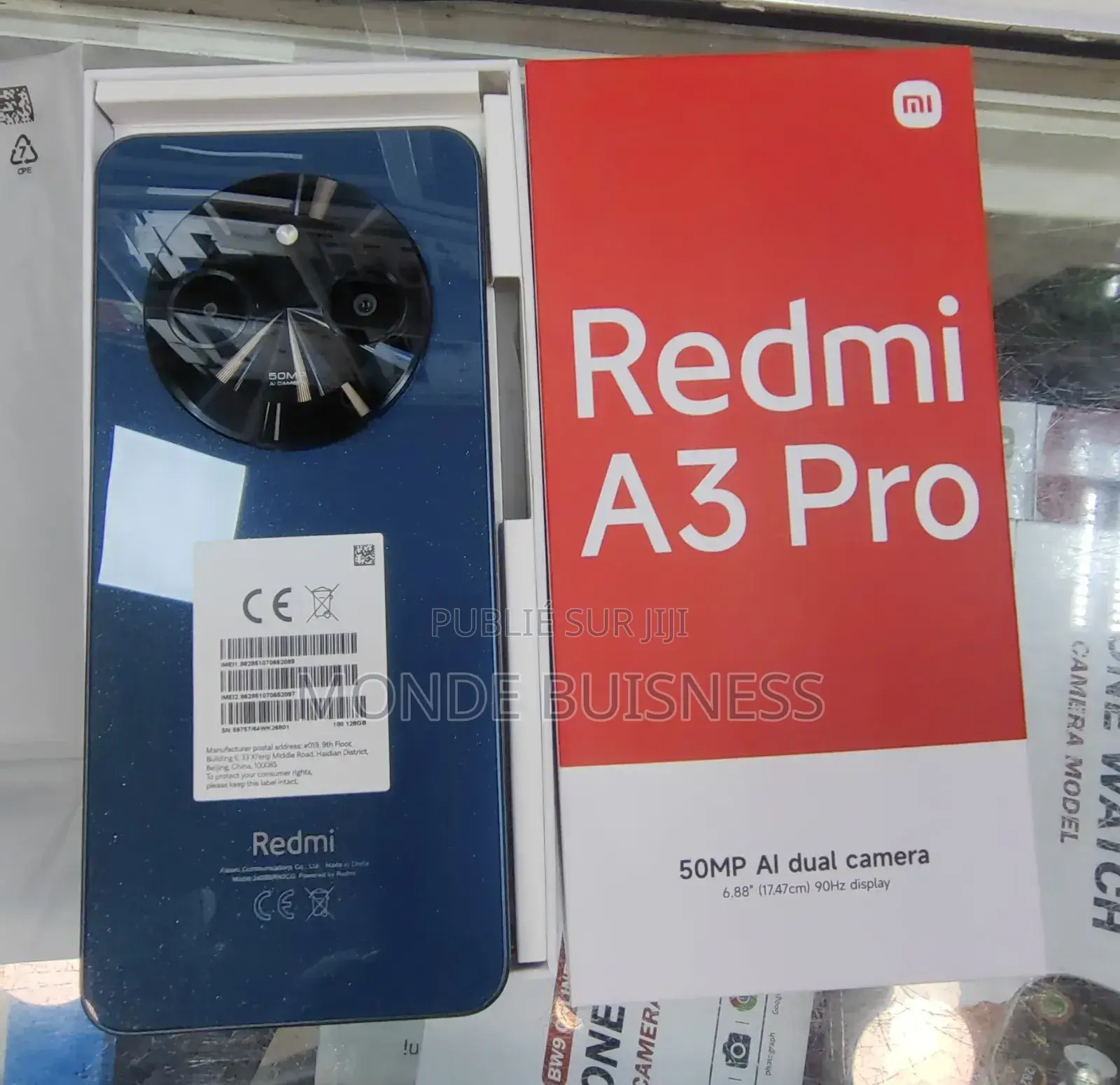 New Xiaomi Redmi A3 Pro 128 GB Rouge