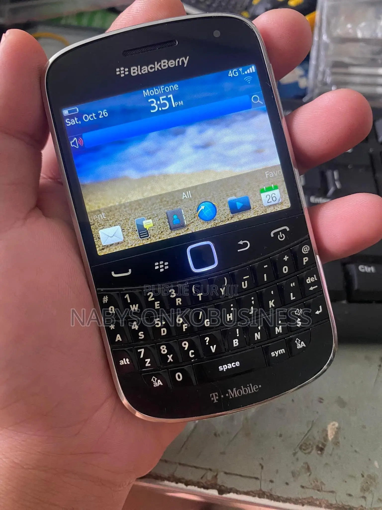 New BlackBerry Bold Touch 9900 8 GB Noir