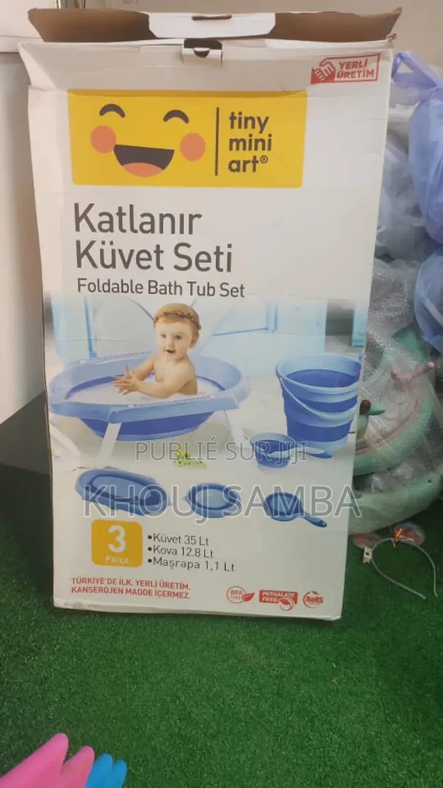 Ensemble Baignoire Pliable