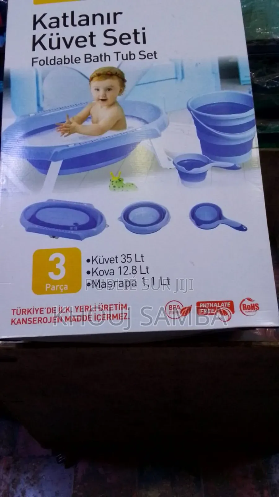 Ensemble Baignoire Pliable