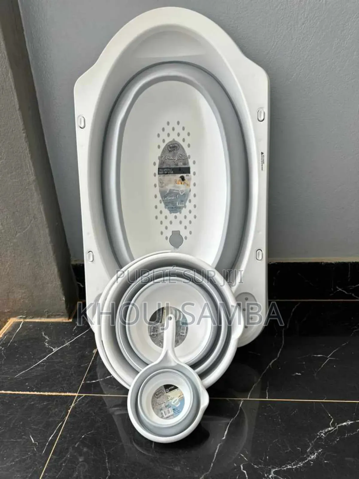 Ensemble Baignoire Pliable