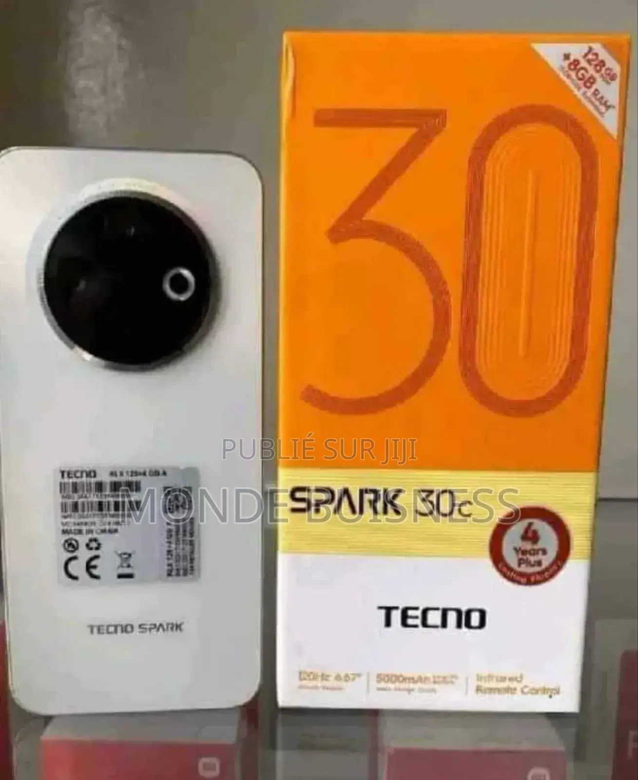 New Tecno Spark 30C 128 GB Blanc