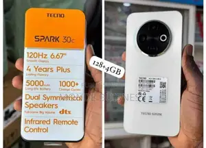New Tecno Spark 30C 128 GB Blanc
