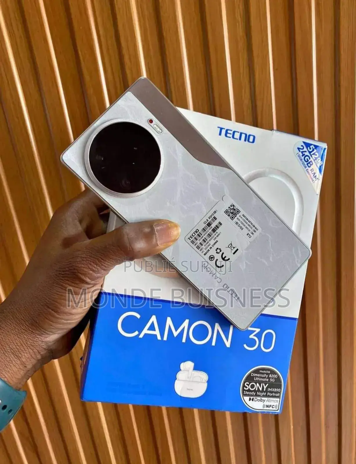 New Tecno Camon 30 Premier 512 GB Gris